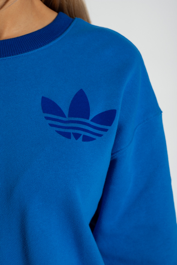 Blue Oversize sweatshirt ADIDAS Originals Extension fmedShops Switzerland adidas showroom in laxmi nagar delhi metro station